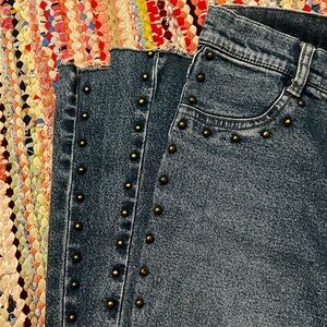 Studded Blue Jeans